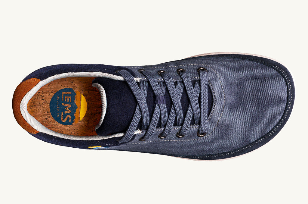 Men's Lems Shoes Chillum Blue | WIN5069XS