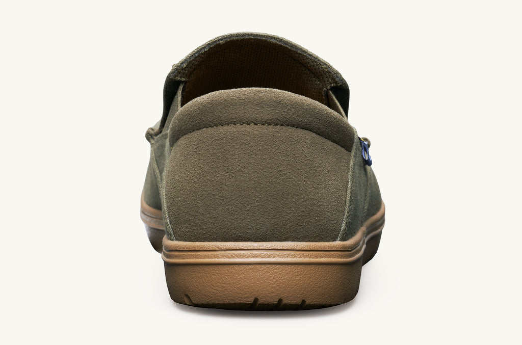 Men's Lems Slip On Shoes Drifter Olive | QLA6015UU