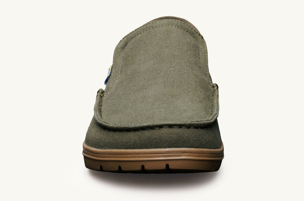 Men's Lems Slip On Shoes Drifter Olive | QLA6015UU