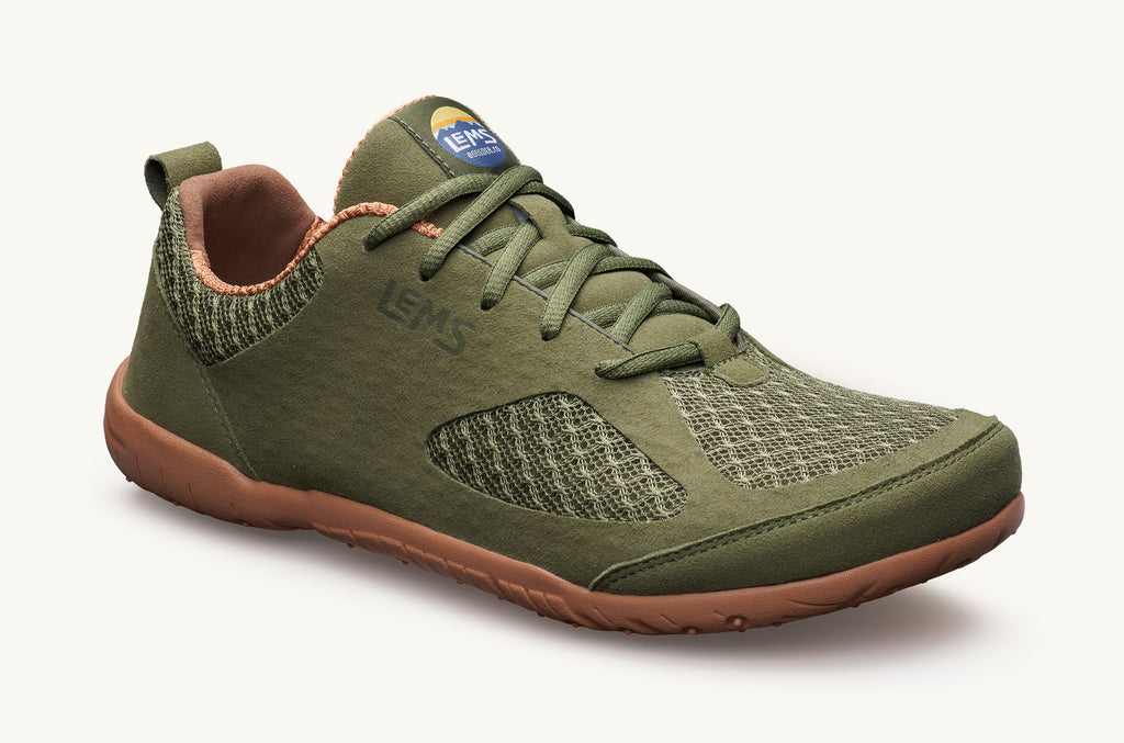 Men's Lems Sneakers Primal 2 Olive | LRR3111UT