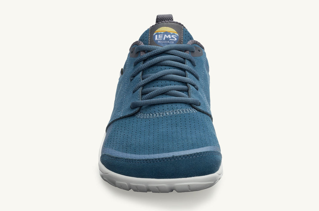 Men's Lems Suede Sneakers Primal Zen Blue | OAV8781CX