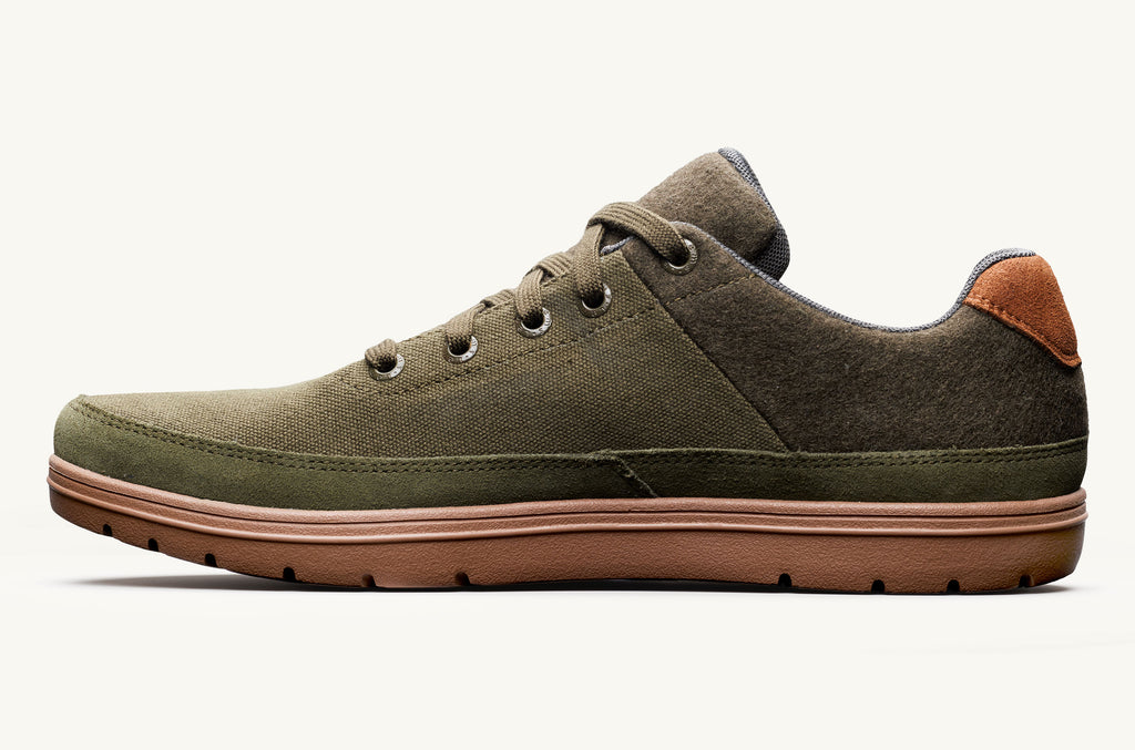 Women's Lems Shoes Chillum Olive | LGF6012PH