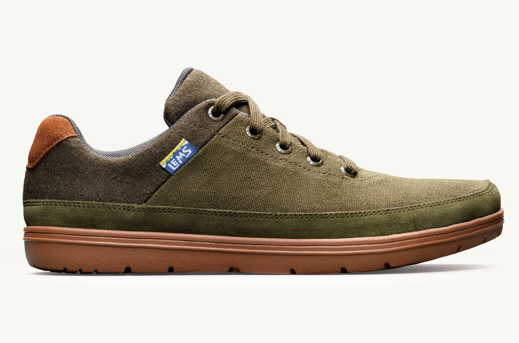 Women's Lems Shoes Chillum Olive | LGF6012PH