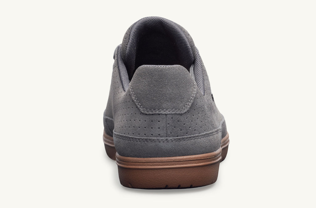 Women's Lems Suede Shoes Chillum Grey | NPN5679NN