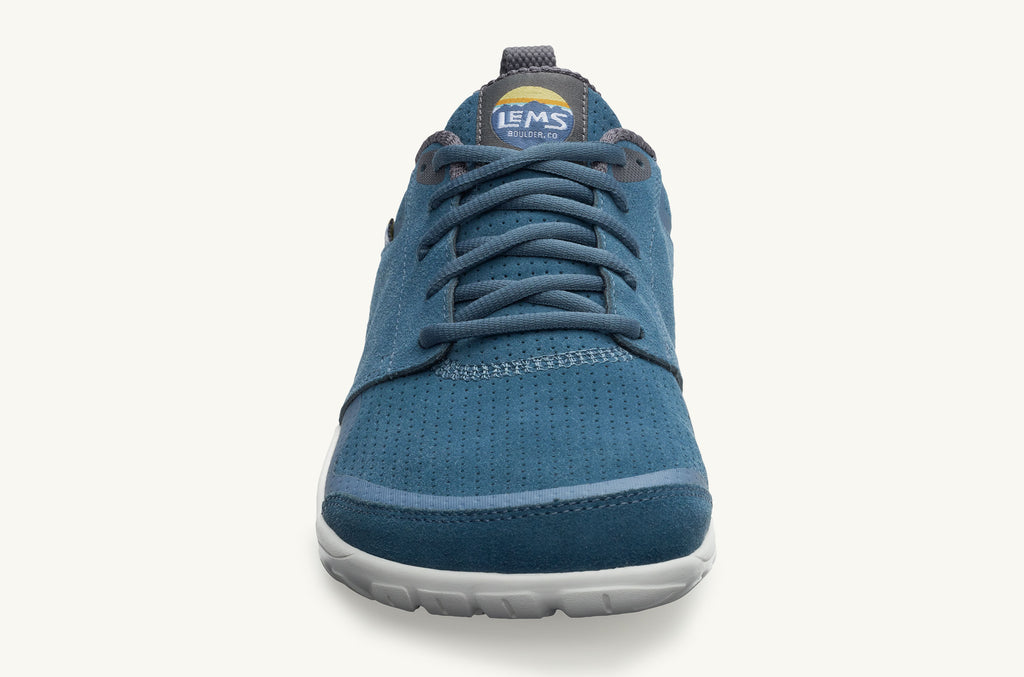 Women's Lems Suede Sneakers Primal Zen Blue | YXN971CH