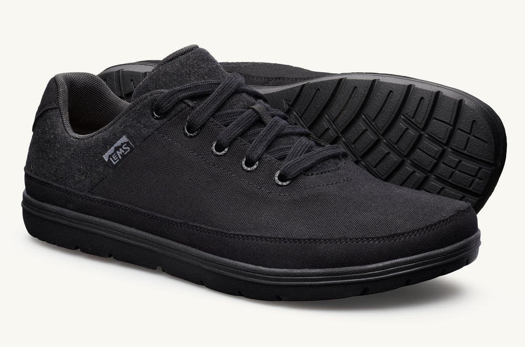 Men's Lems Shoes Chillum Black | NEJ4995FW