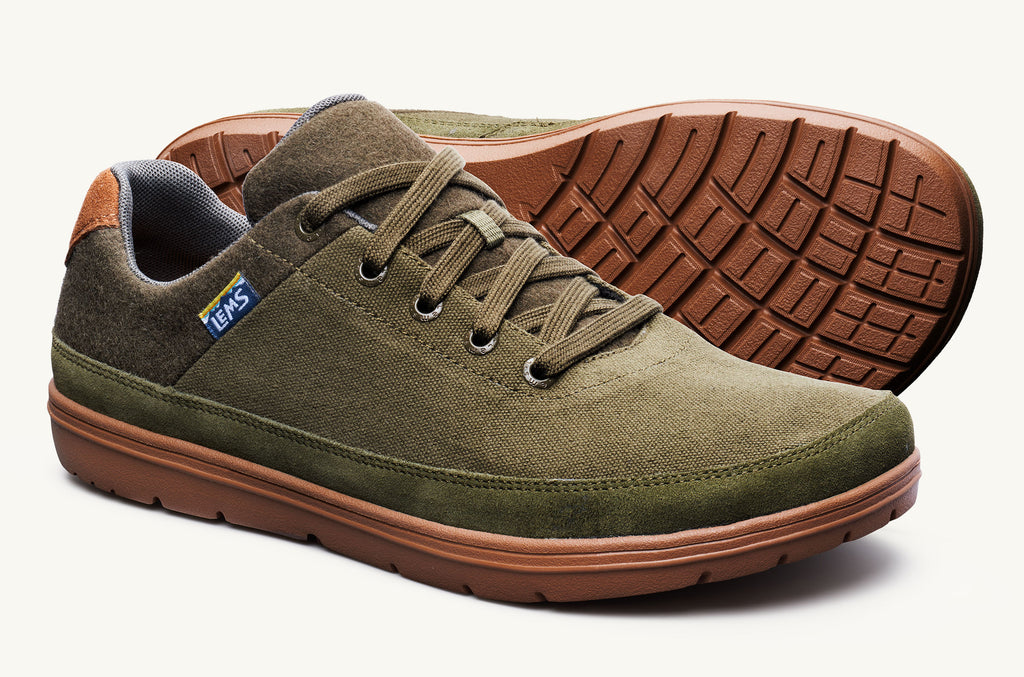 Men's Lems Shoes Chillum Olive | BOM744FP